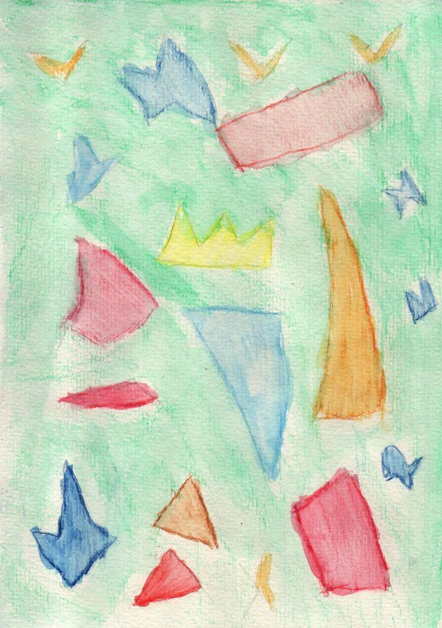 Bunte Formen von Crazy Artist