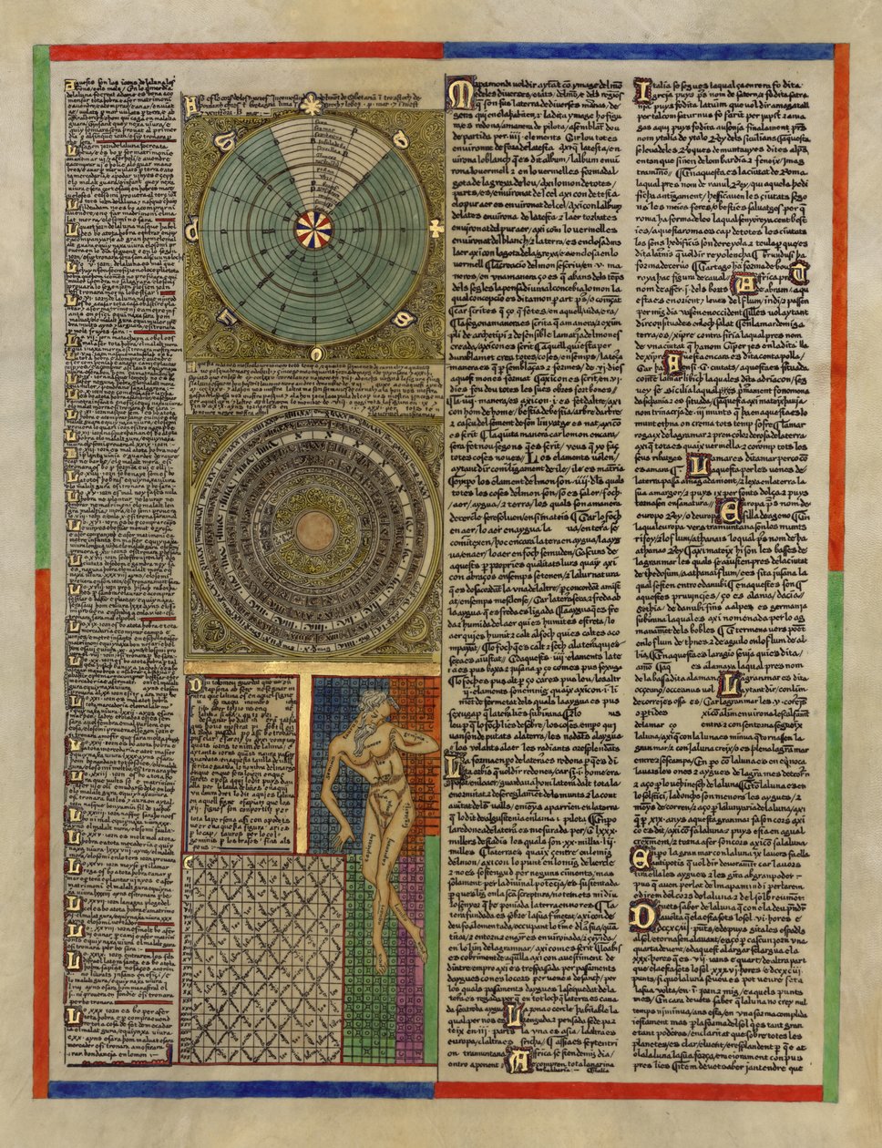 Vollständige 1 des Katalanischen Atlas von Abraham Cresques