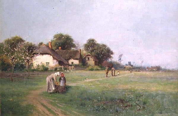 Sammeln von Brennholz von Creswick Boydell