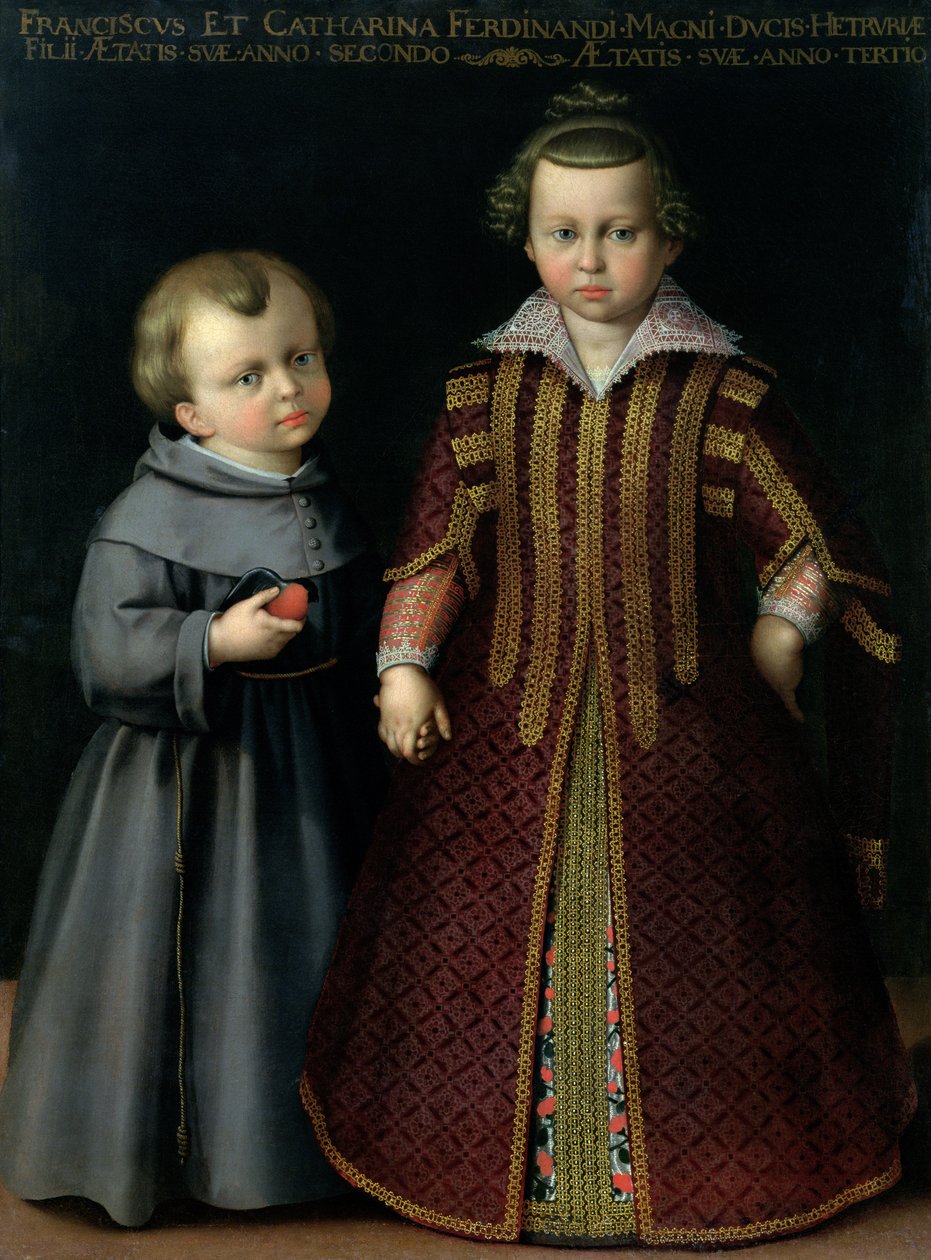 Francesco und Caterina de Medici von Cristofano Allori