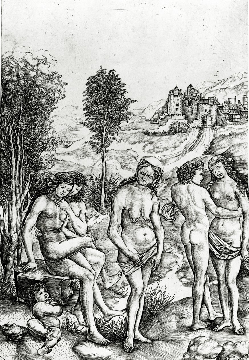 Eine Allegorie des Neids, ca. 1515 von Cristofano Robetta
