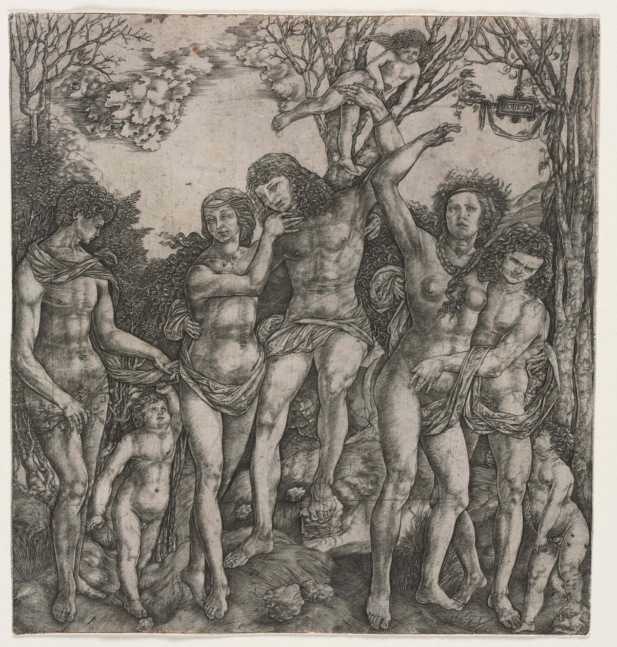 Allegorie der fleischlichen Liebe von Cristofano Robetta