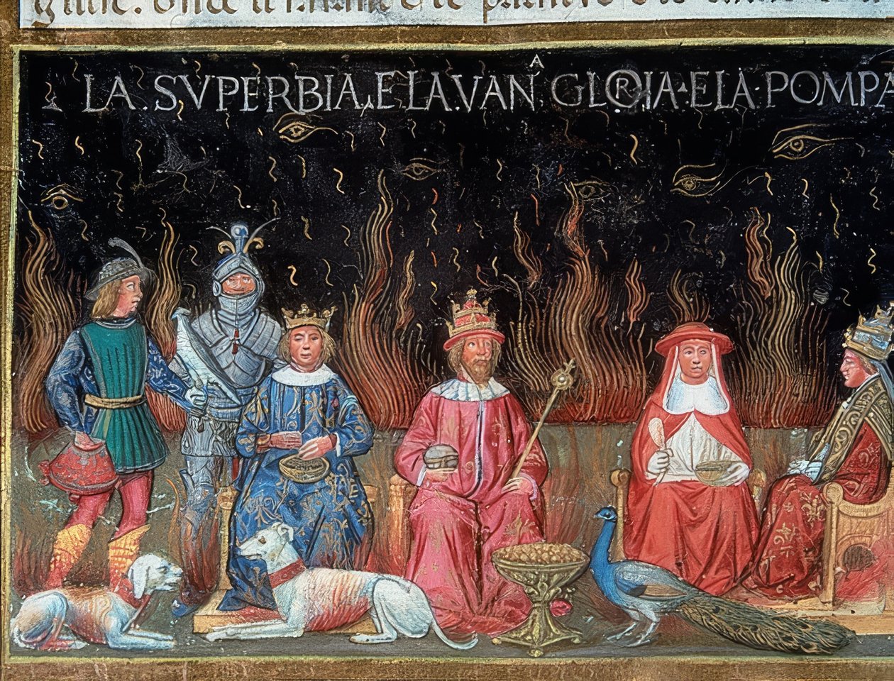Geständnis der Sünder von Cristoforo De Predis