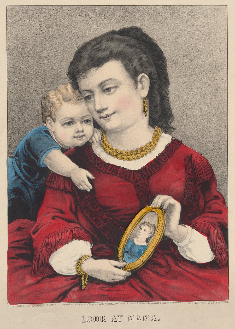 Schau Mama von Currier and Ives