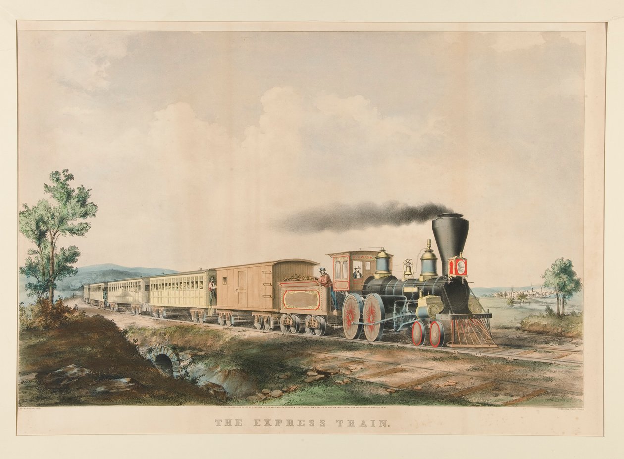 Der Schnellzug von Currier and Ives