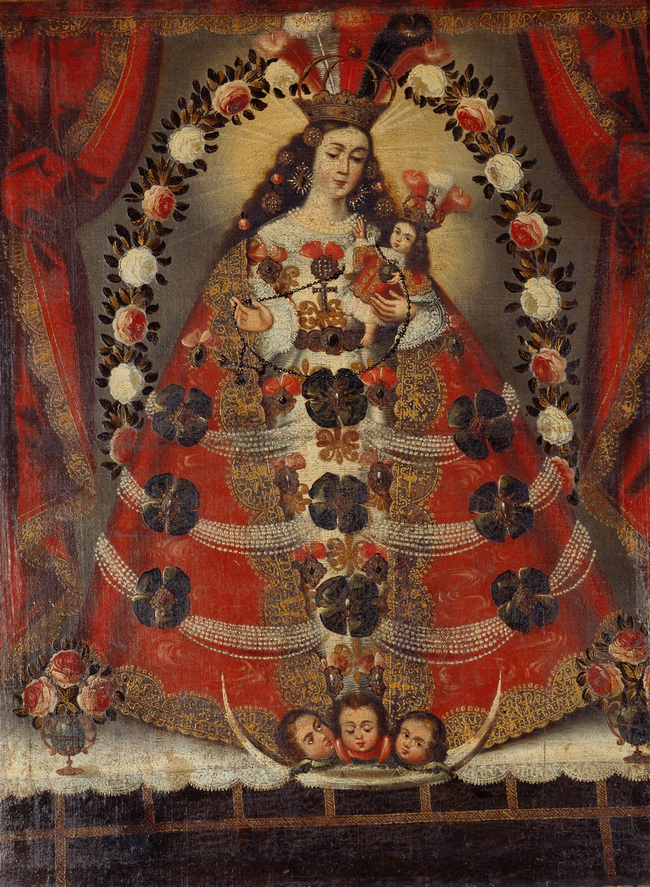 Die unbefleckte Empfängnis, ca. 1700 von Cuzco School