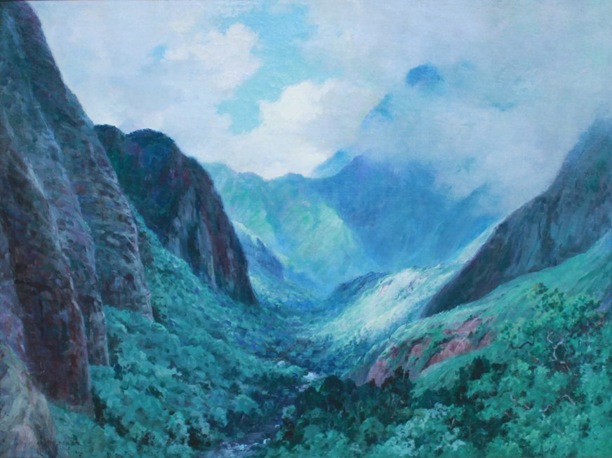 Iao-Tal, Maui von D. Howard Hitchcock