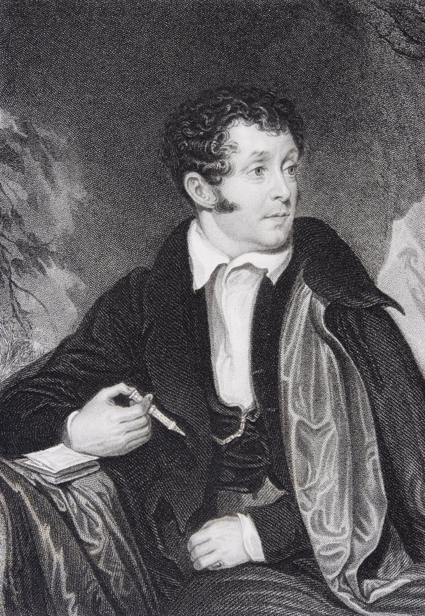 Thomas Campbell, graviert von Joseph Jenkins von D McClise