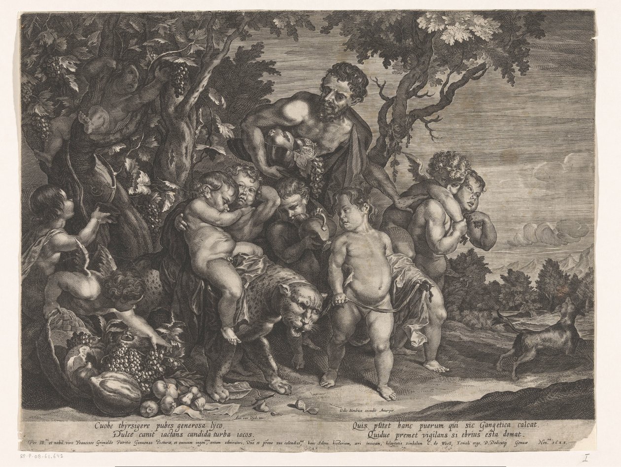 Triumph des Bacchus von D. Brunn