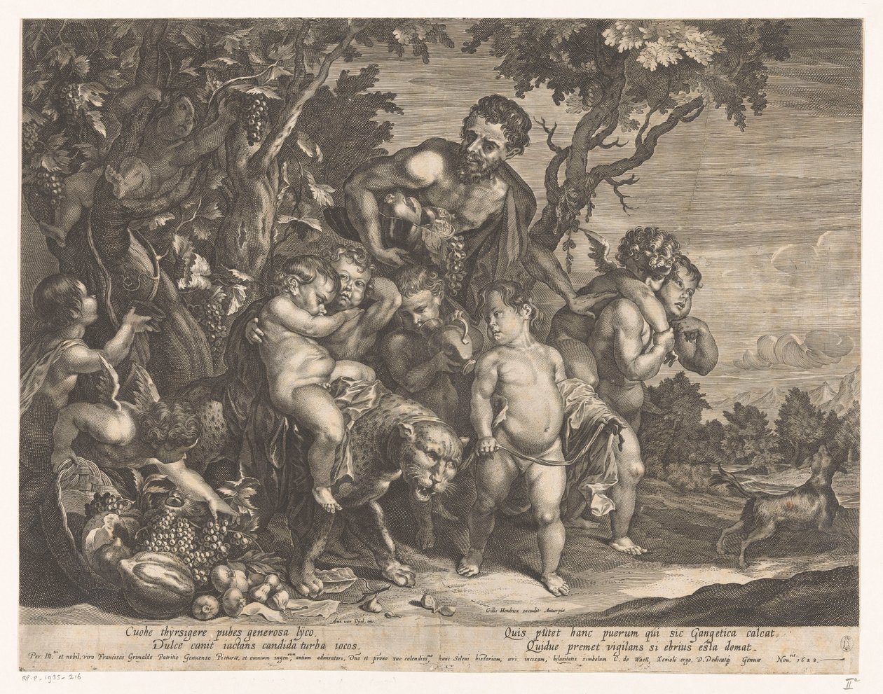 Triumph des Bacchus von D. Brunn