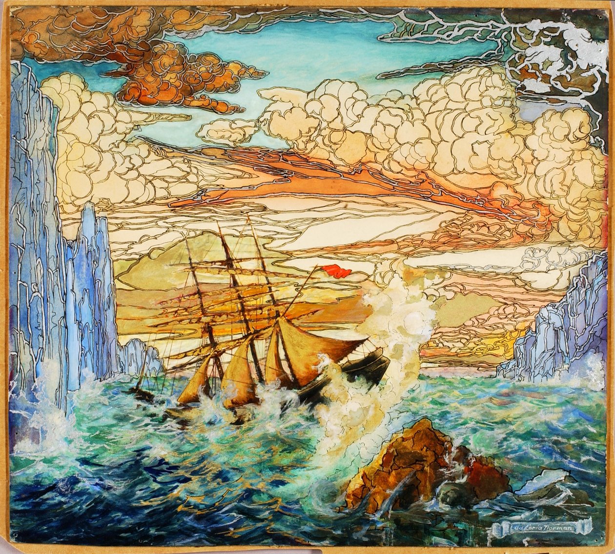 Schiffswrack von Da Loria Norman