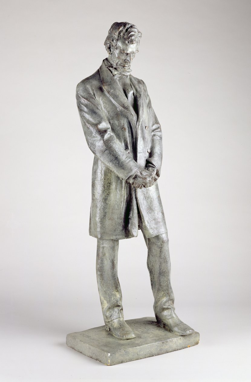 Abraham Lincoln (1809-65), 1911 von Daniel Chester French