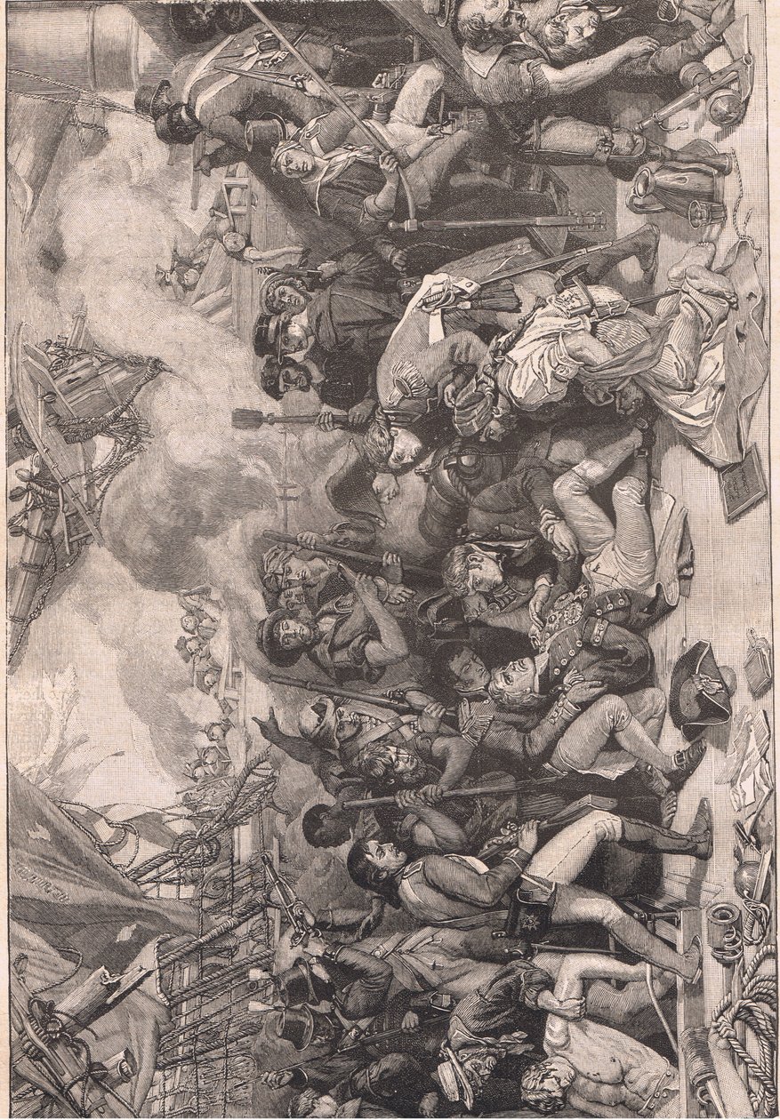 Tod von Nelson AD 1805 von Daniel Maclise