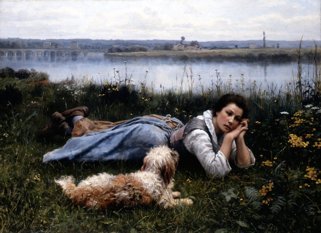Träumerei von Daniel Ridgway Knight