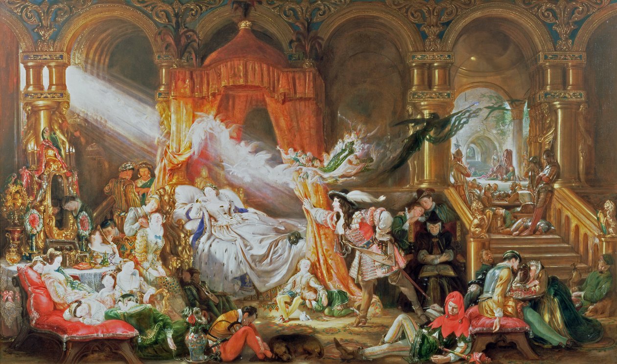 Dornröschen von Daniel Maclise