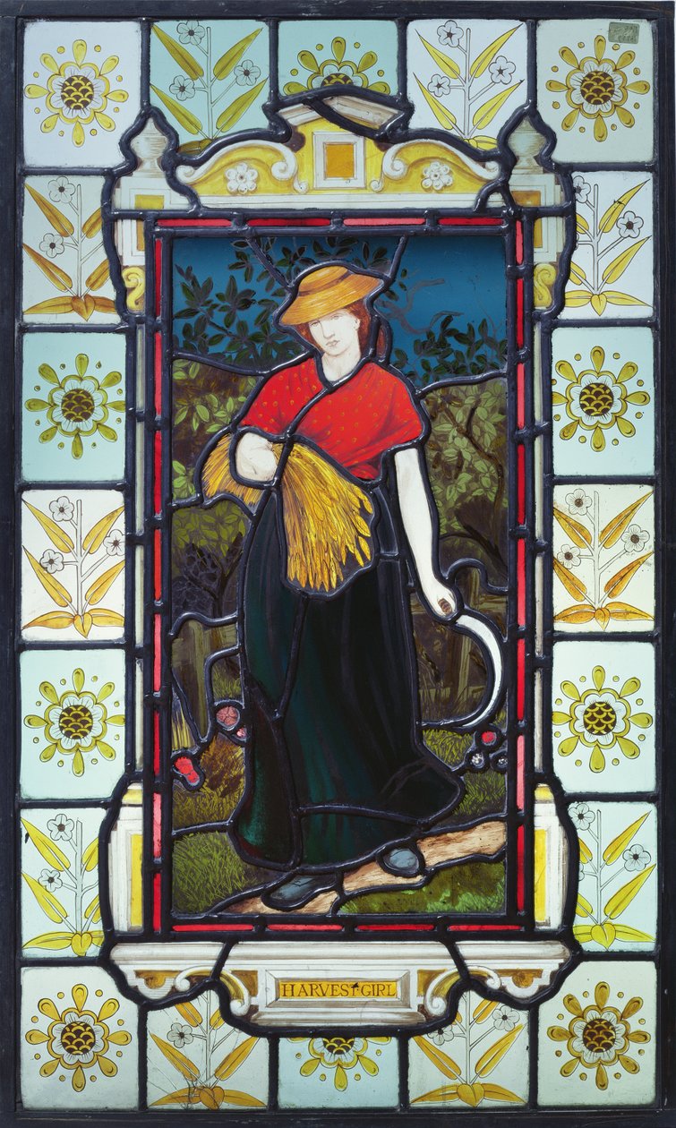 Erntemädchen, ca. 1875 von Daniel Cottier