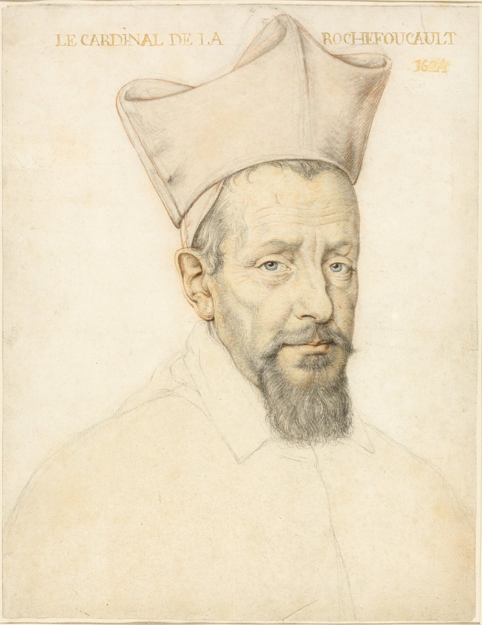 Büste des Kardinals de la Rochefoucault von Daniel Dumonstier