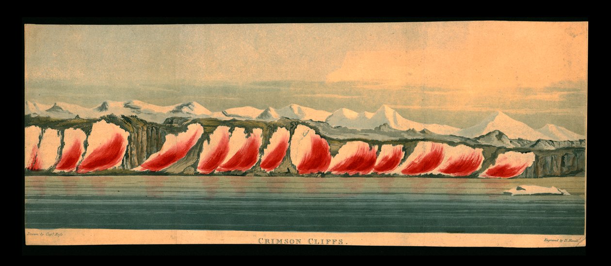 Purpurklippen, 1819 von Daniel Havell