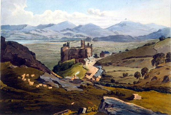 Harlech Castle von Daniel Havell