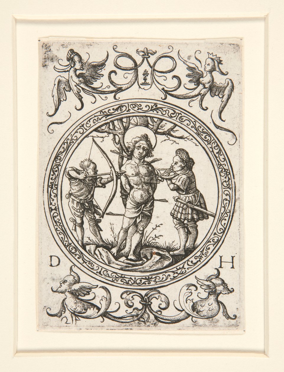 Sankt Sebastian von Daniel Hopfer