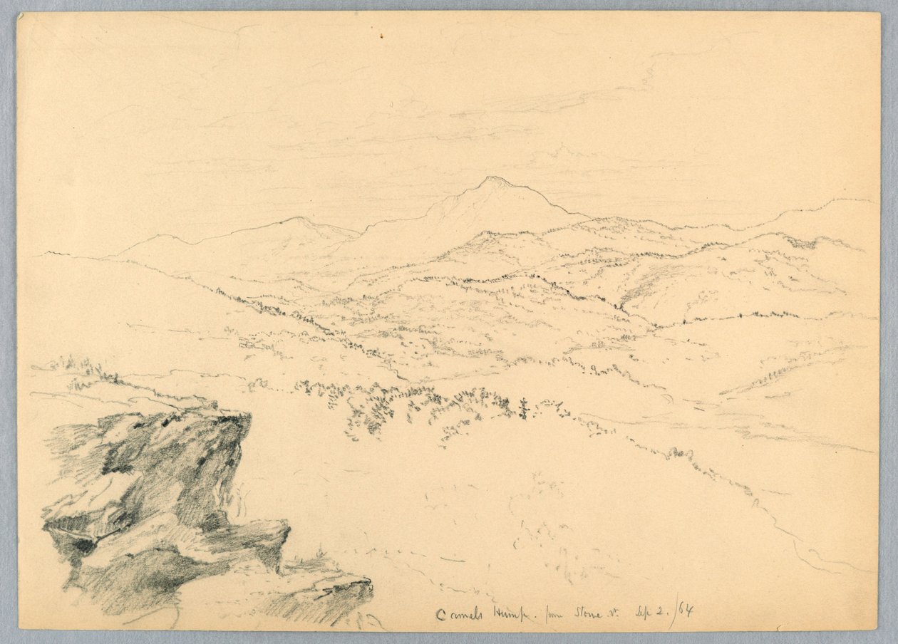 Camels Hump von Stowe, Vermont von Daniel Huntington