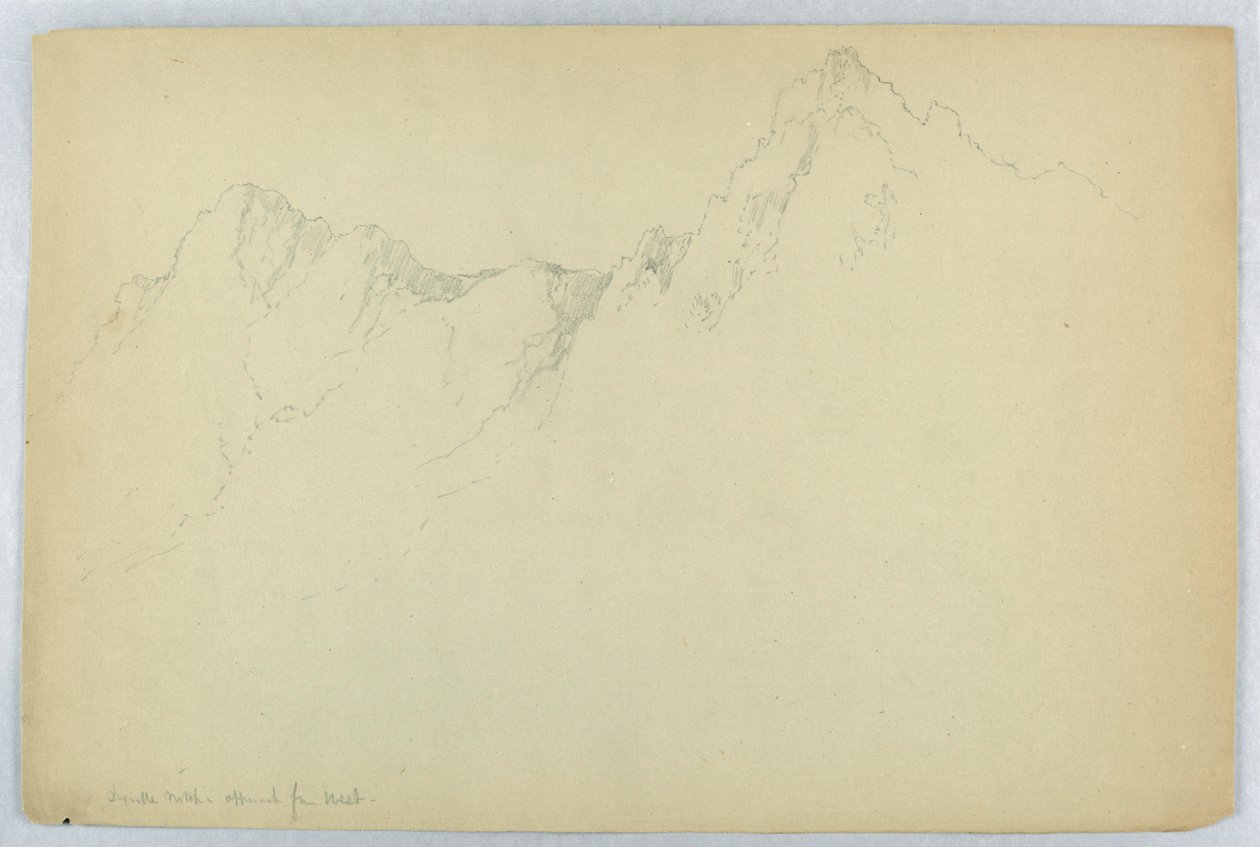 Dixville Notch, Annäherung von Westen von Daniel Huntington