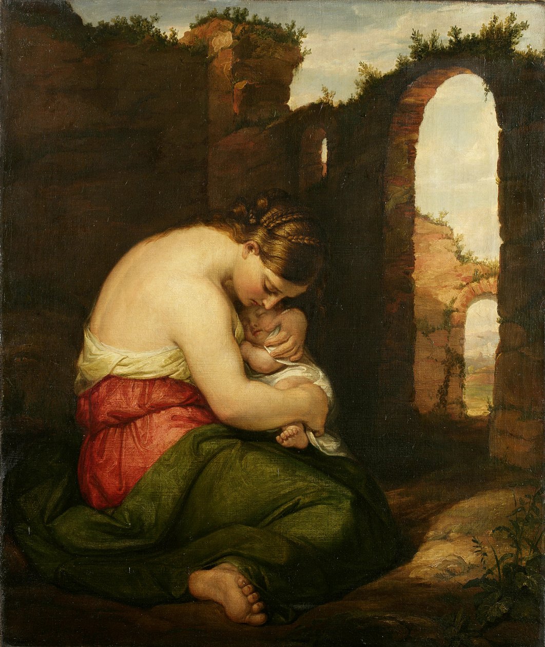 Mutter und Kind, 1849 von Daniel Huntington