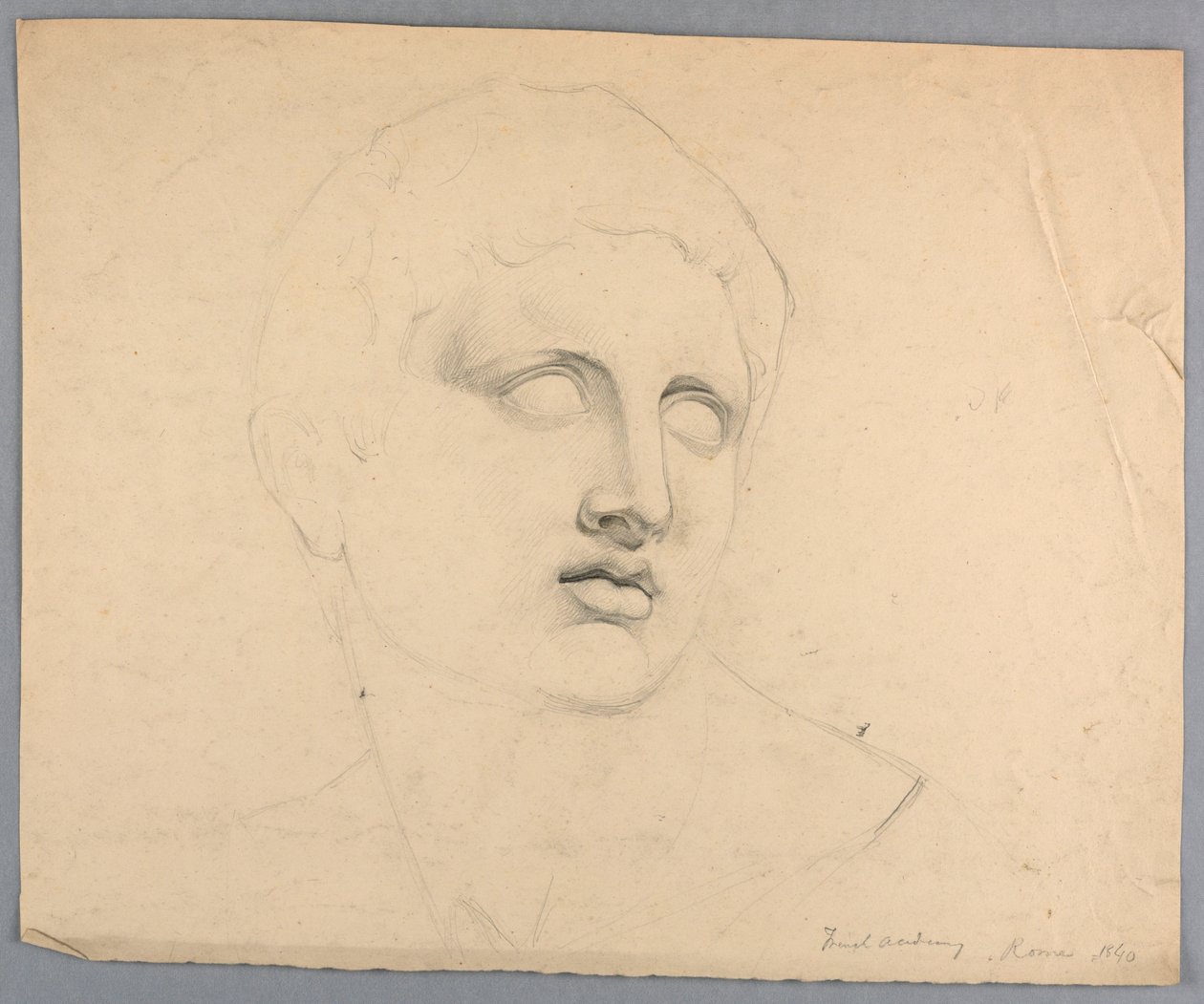 Studie von Mark Anthony nach einer Statue von Daniel Huntington