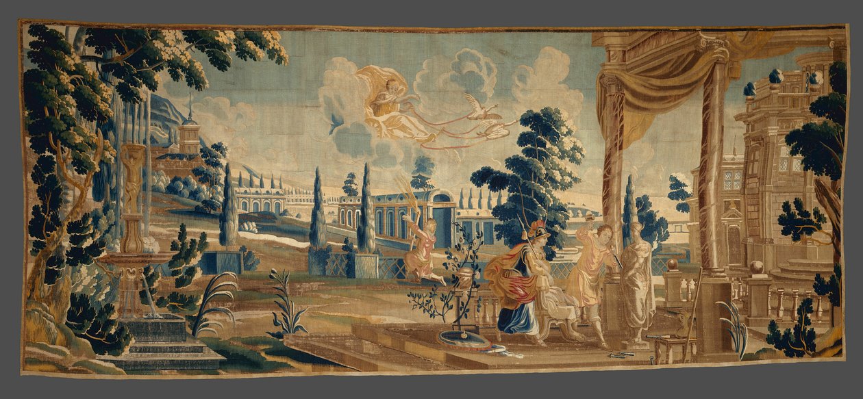 Pygmalion, aus Geschichten von Ovid von Daniel Janssens
