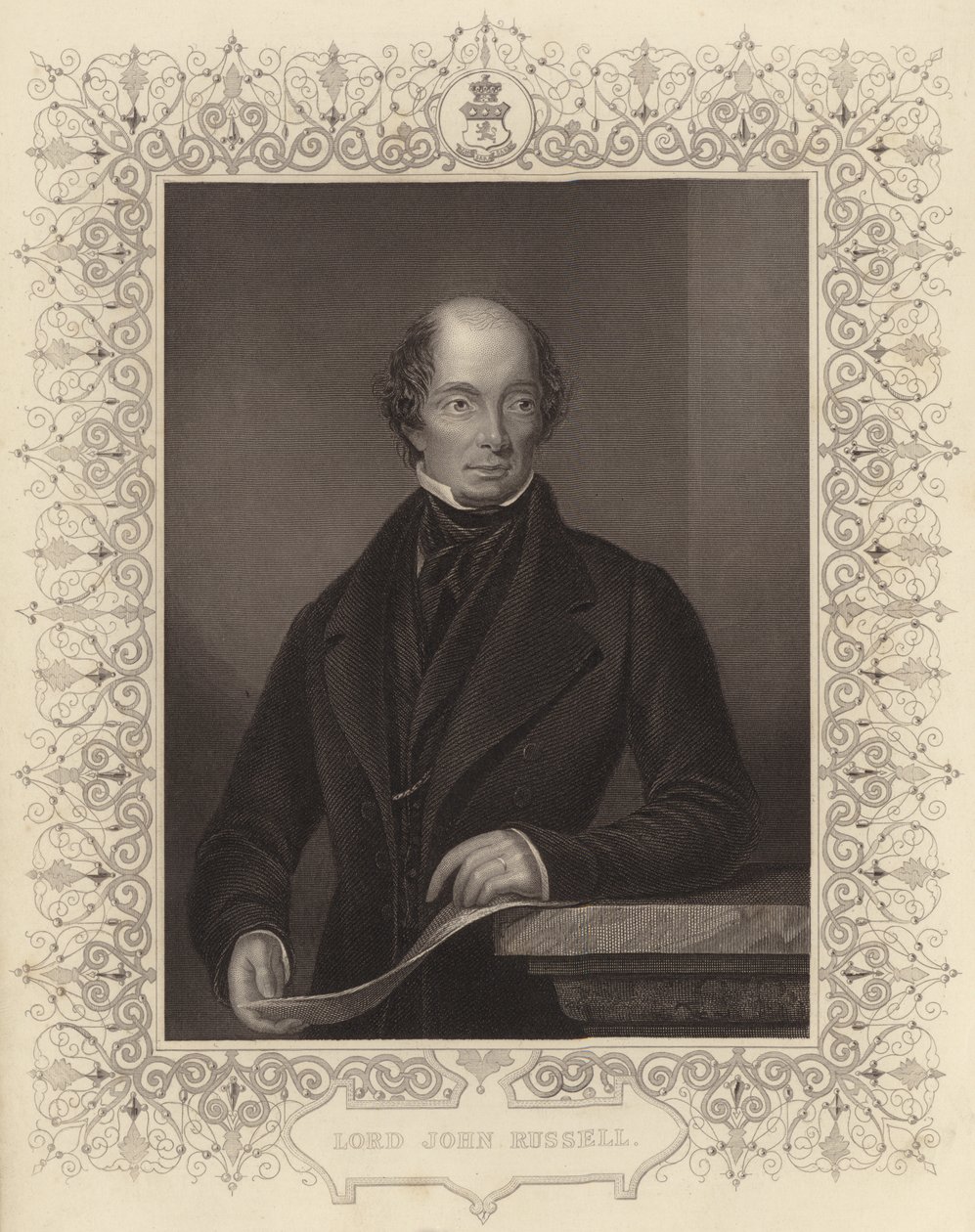 John Russell (Gravur) von Daniel John. Pound