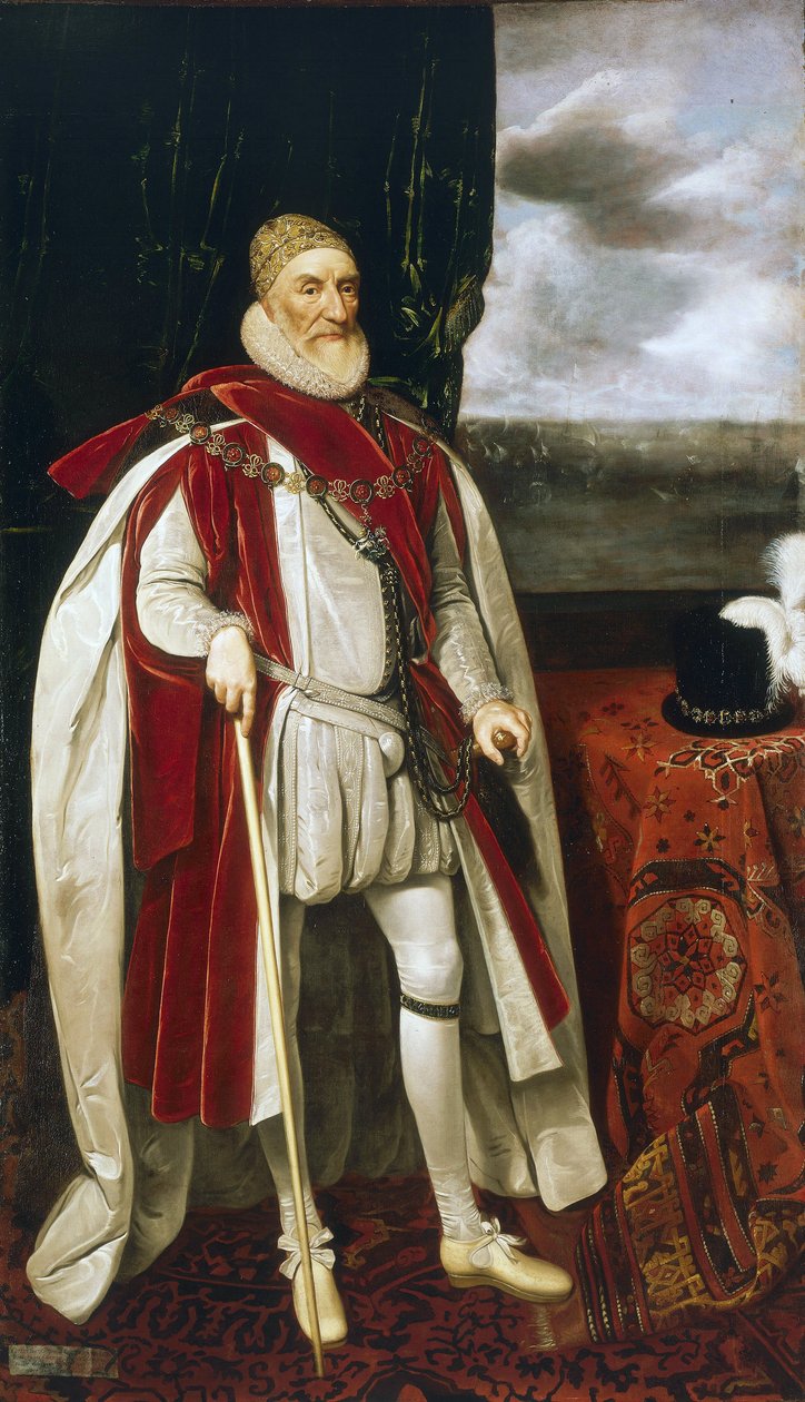 Porträt von Charles Howard von Daniel Mytens