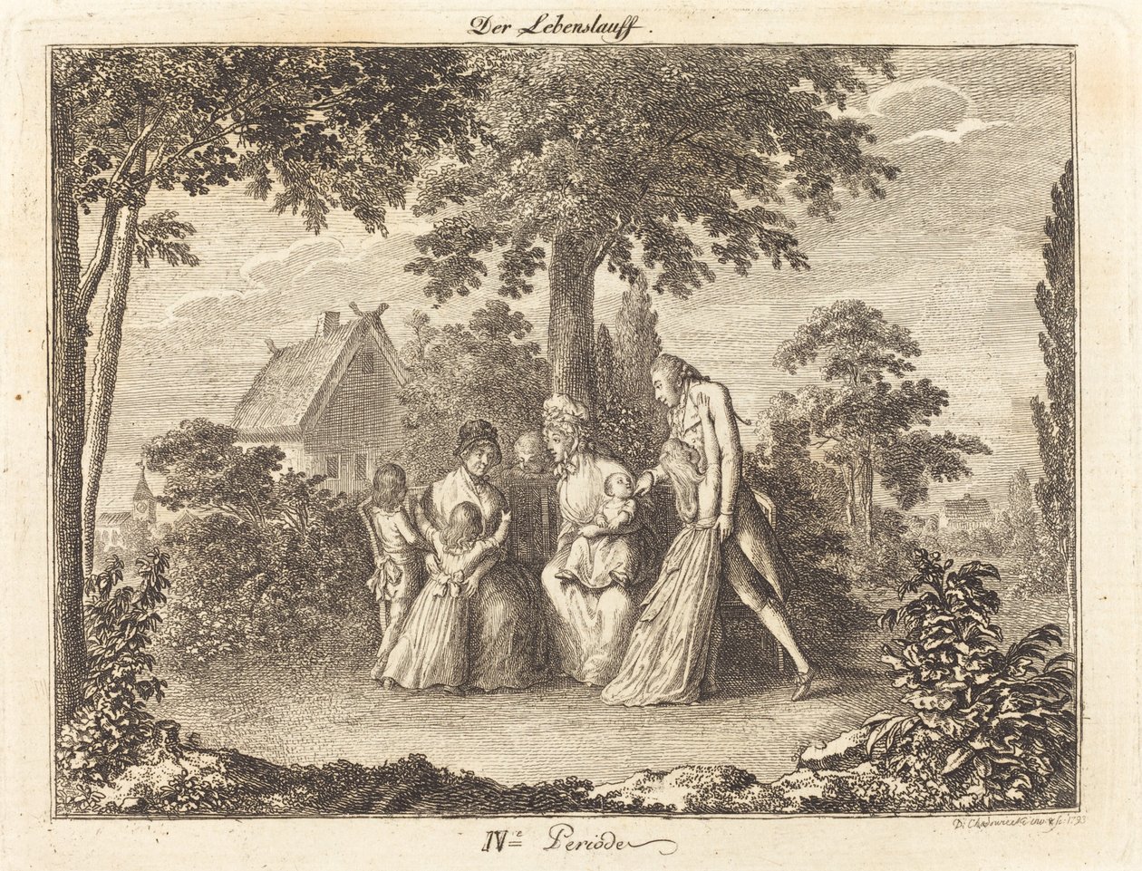 Wachsende Familie von Daniel Nikolaus Chodowiecki