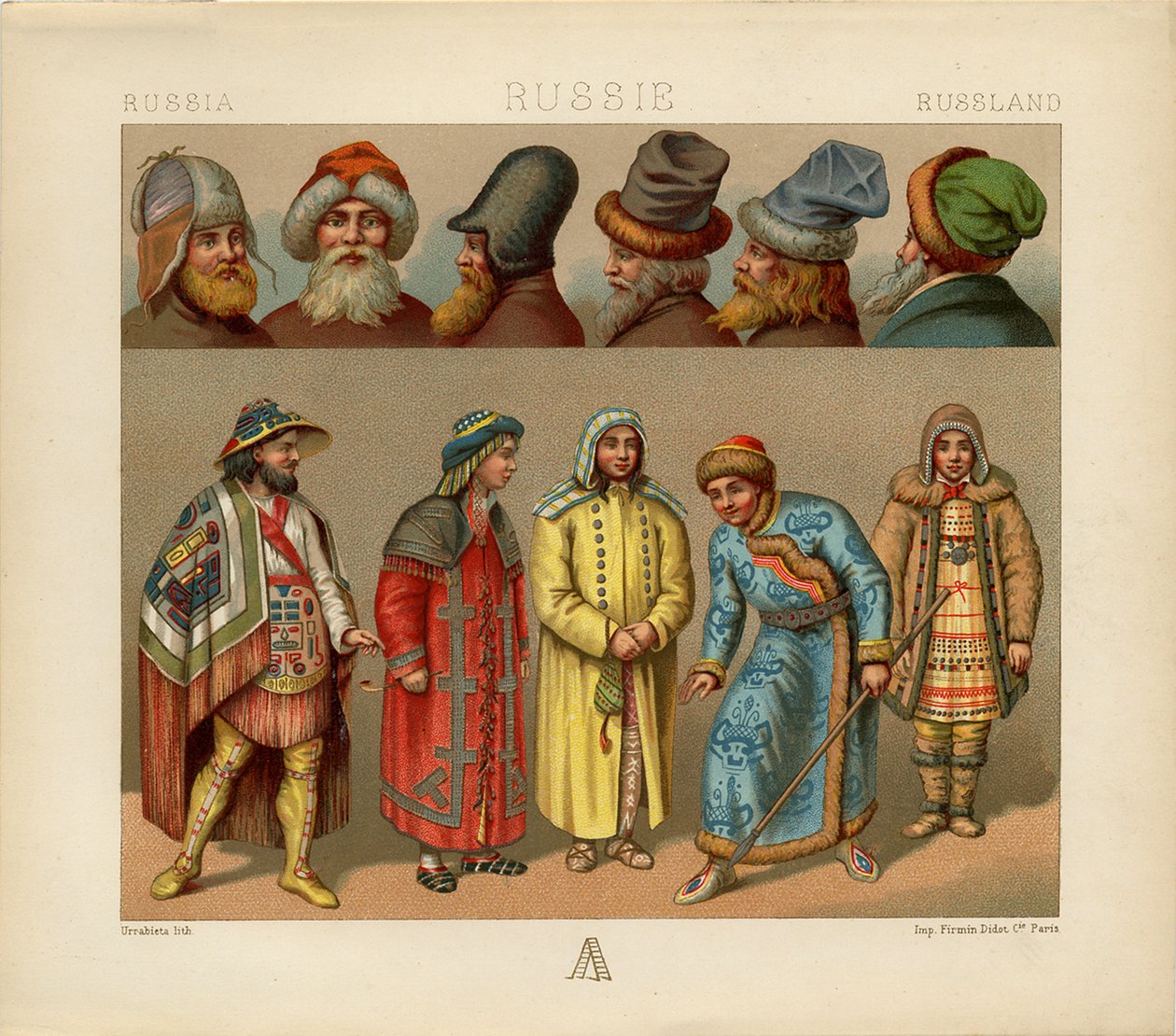 Russische Tracht, 1880 von Daniel Urrabieta Vierge