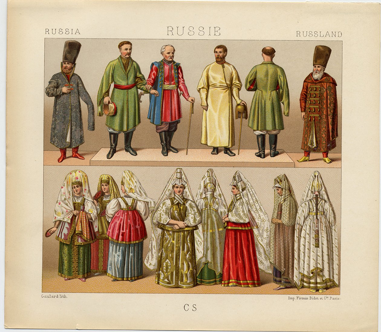 Russische Tracht, 1880 von Daniel Urrabieta Vierge