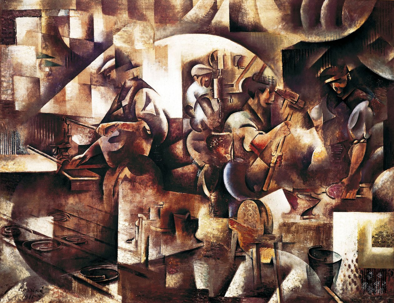 Die Schmiede von Daniel Vladimir Baranoff Rossine