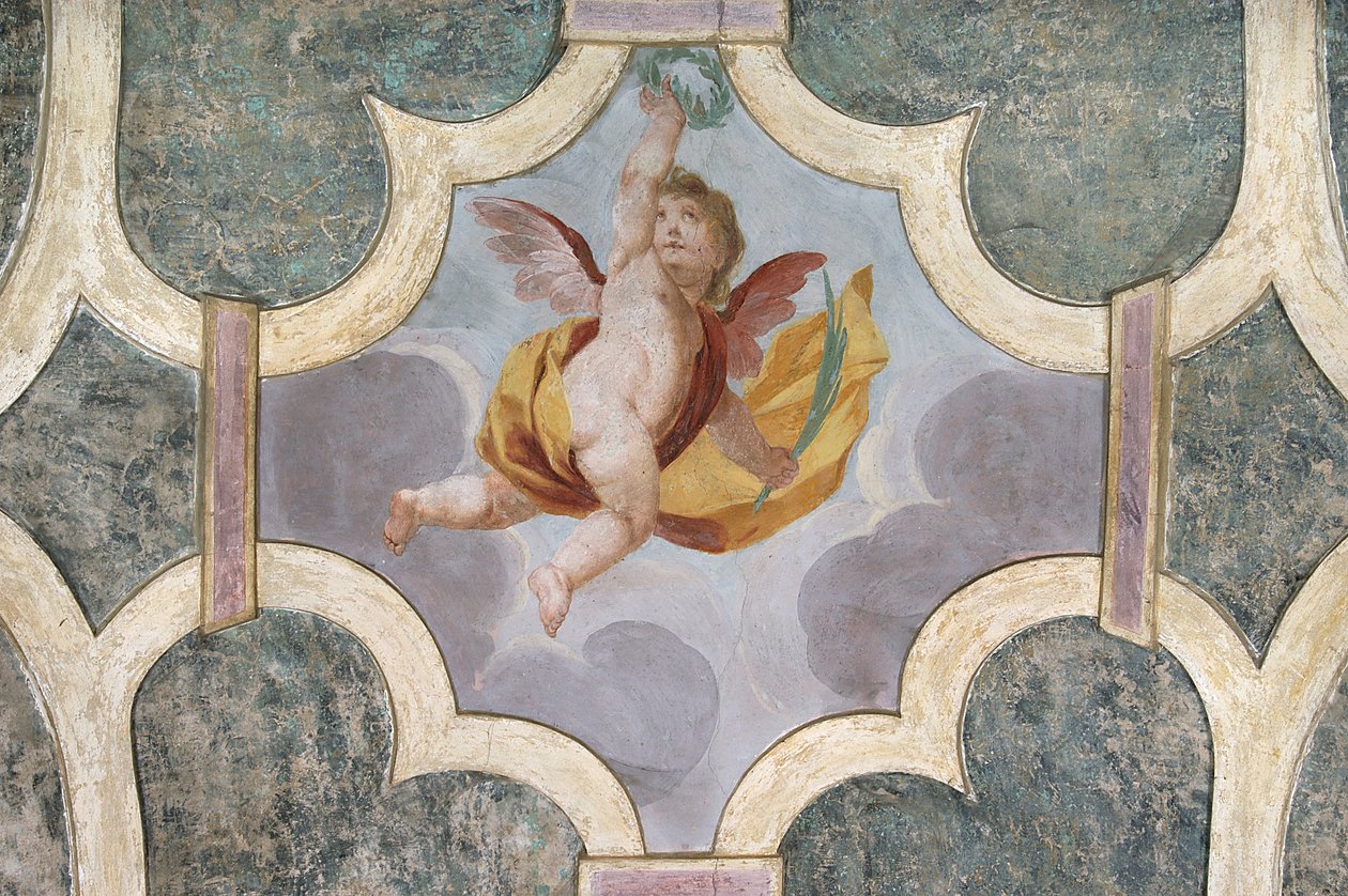 Engel (Fresko) von Daniele Crespi