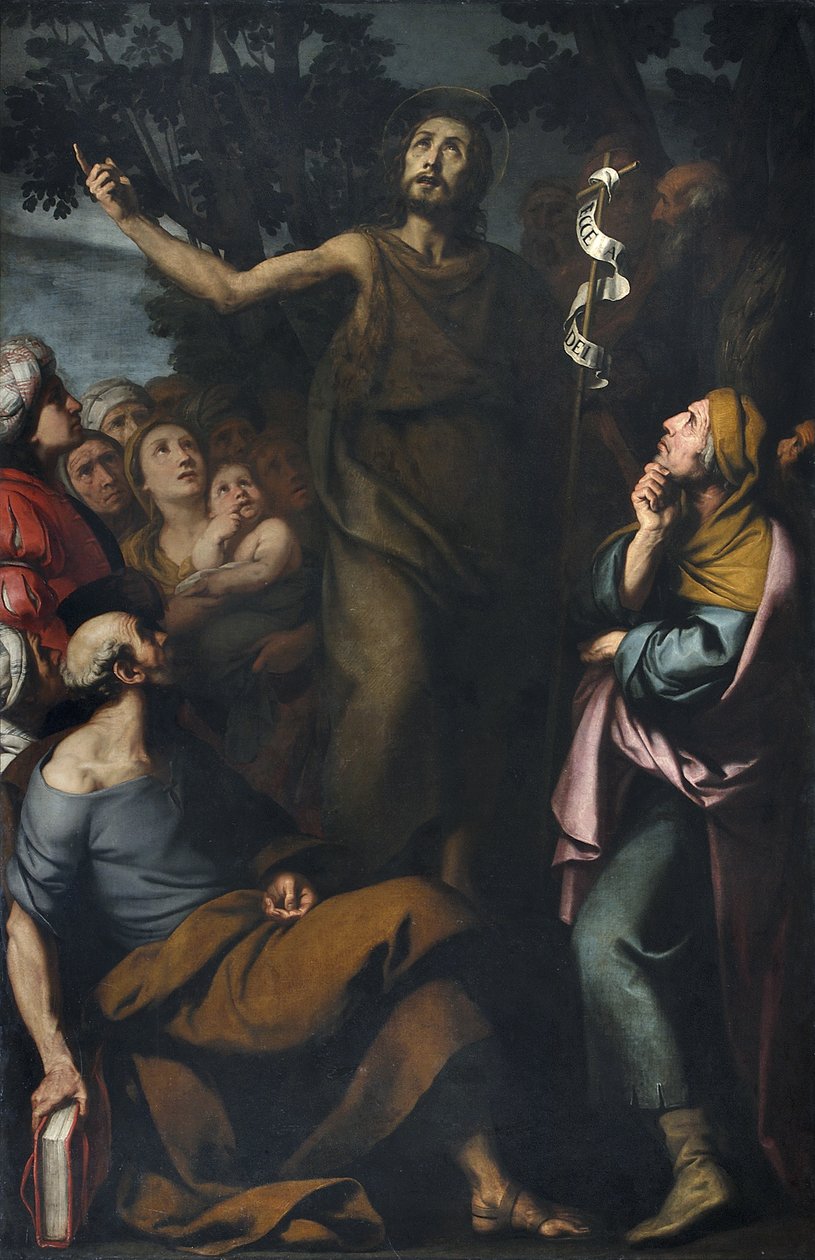 Die Predigt des Heiligen Johannes des Täufers von Daniele Crespi