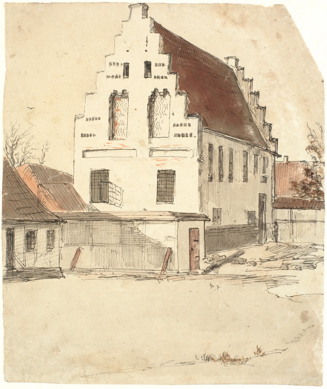 Leichenkapelle bei der Frauenkirche in Odense von Dankvart Dreyer