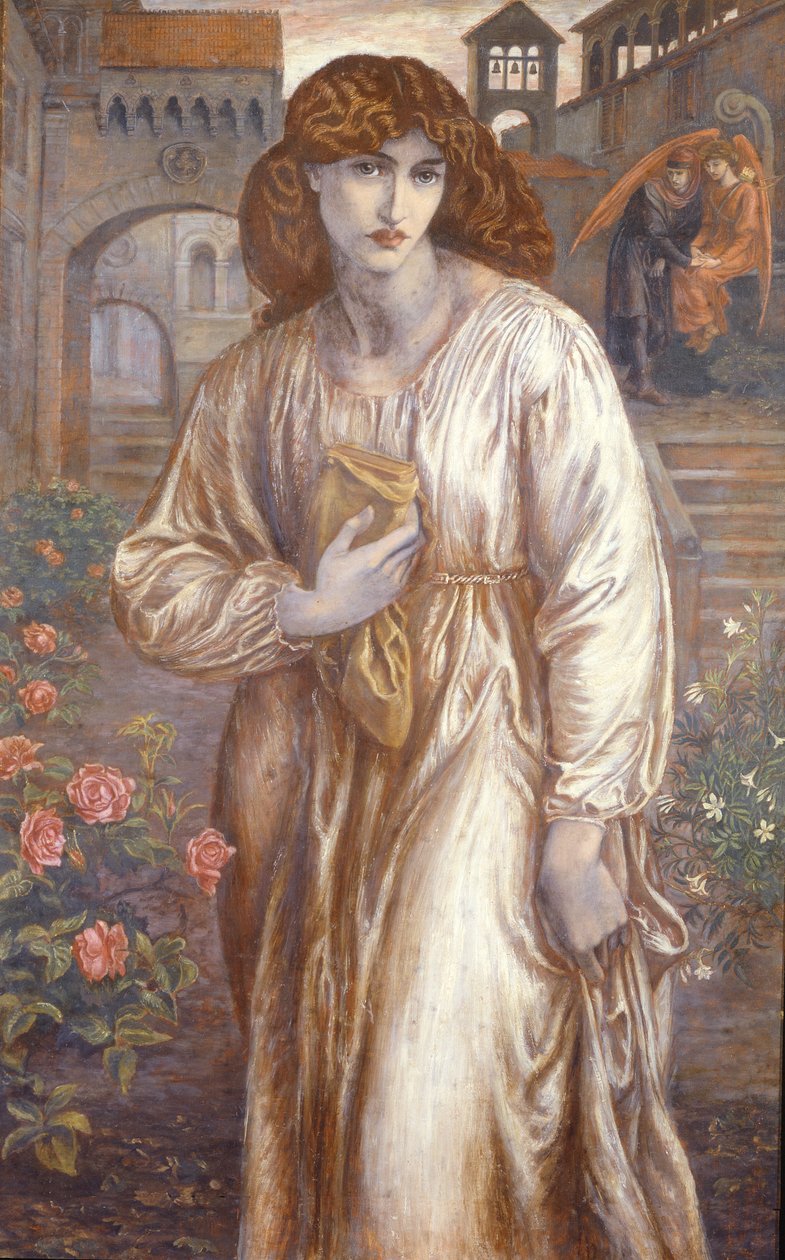 Die Begrüßung von Dante Gabriel Charles Rossetti