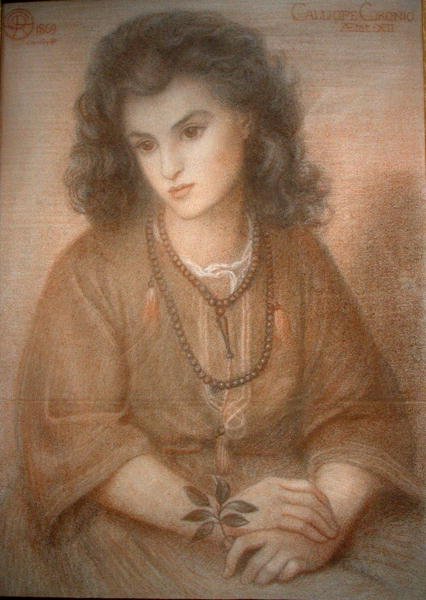 Kalliope von Dante Gabriel Charles Rossetti