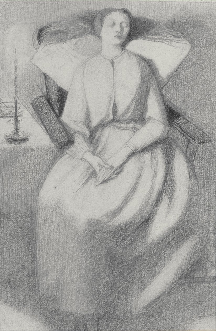 Elizabeth Siddal von Dante Gabriel Charles Rossetti