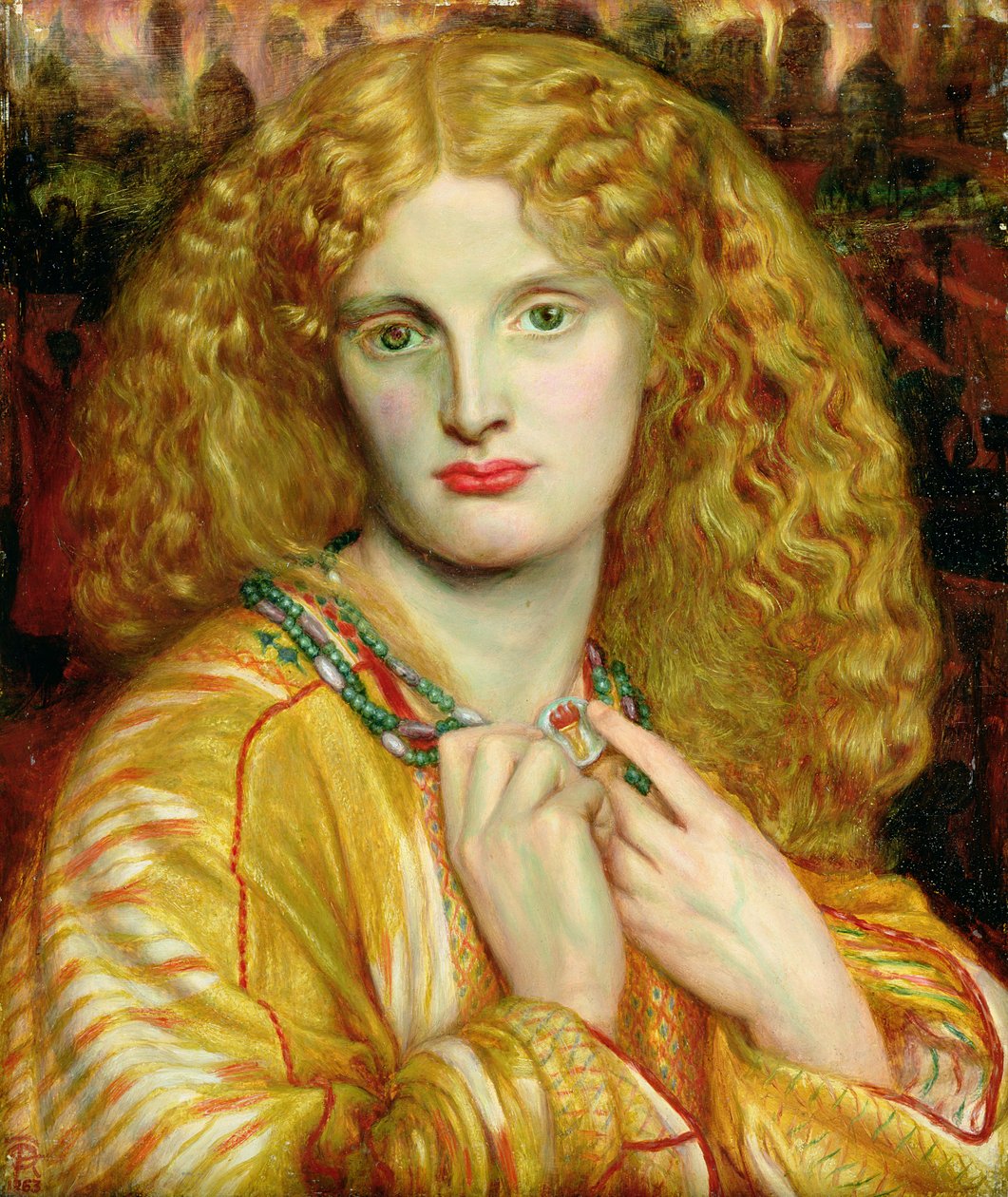 Helena von Troja von Dante Gabriel Charles Rossetti