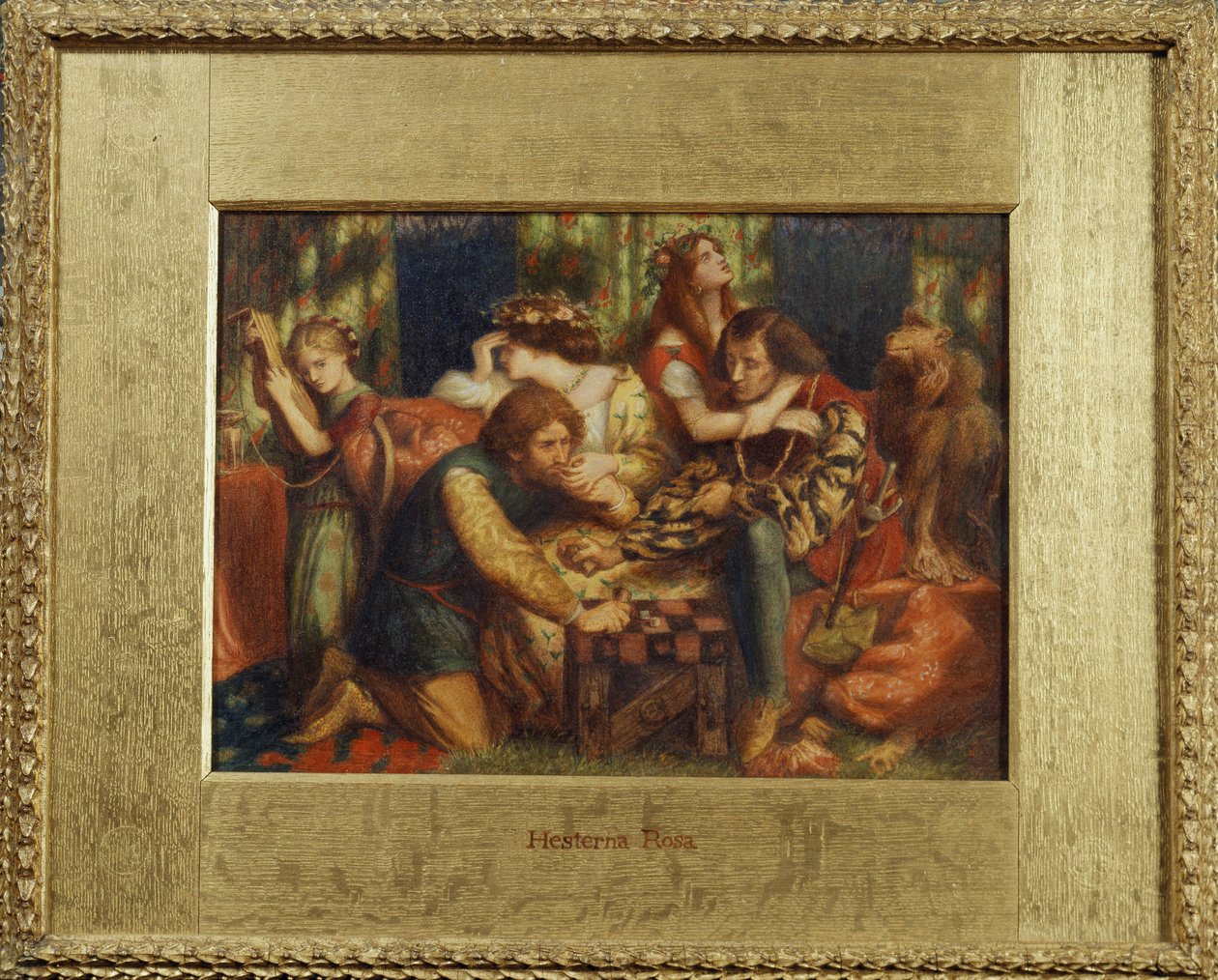 Hesterna Rosa von Dante Gabriel Charles Rossetti