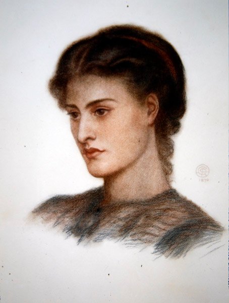 Ionides Mädchen von Dante Gabriel Charles Rossetti