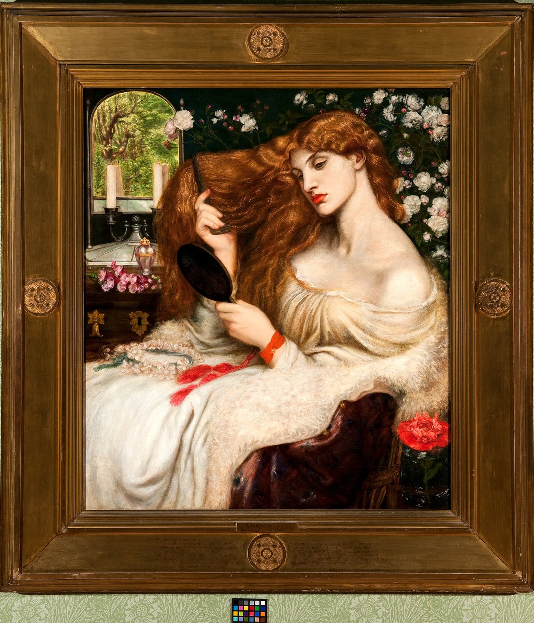 Lady Lilith von Dante Gabriel Charles Rossetti