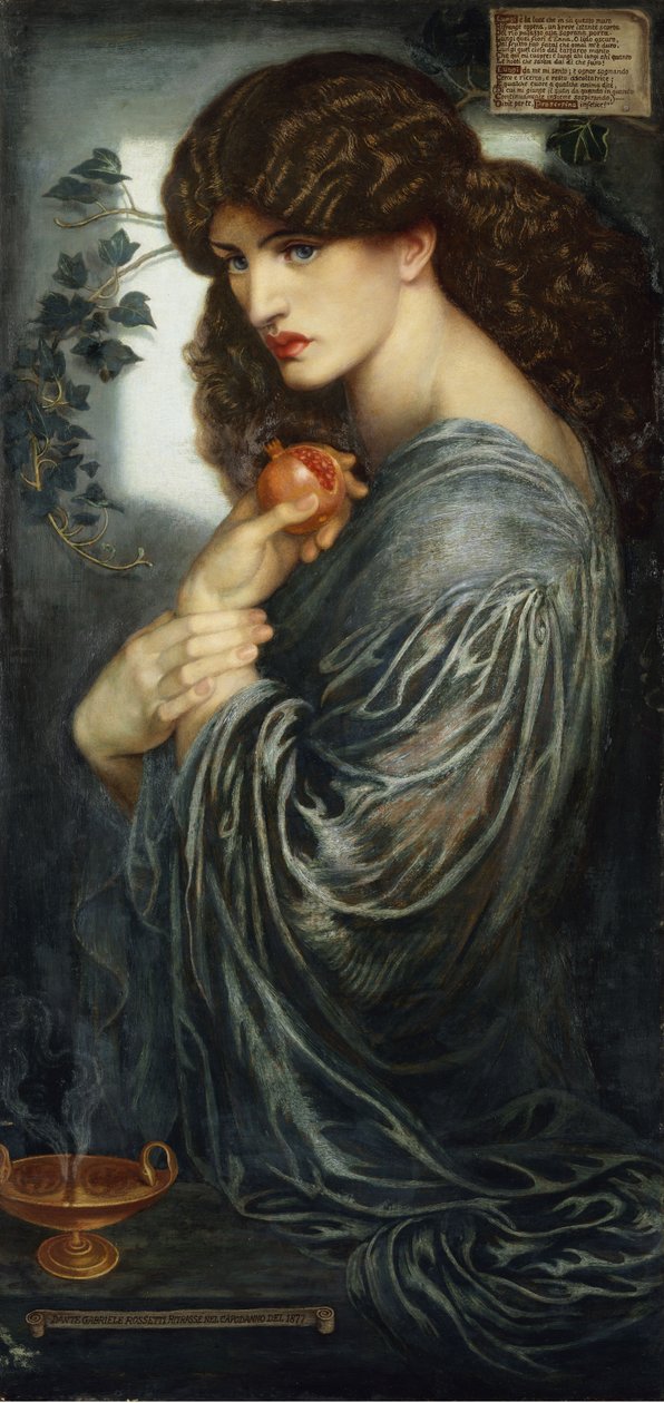 Proserpina, 1882 von Dante Gabriel Charles Rossetti