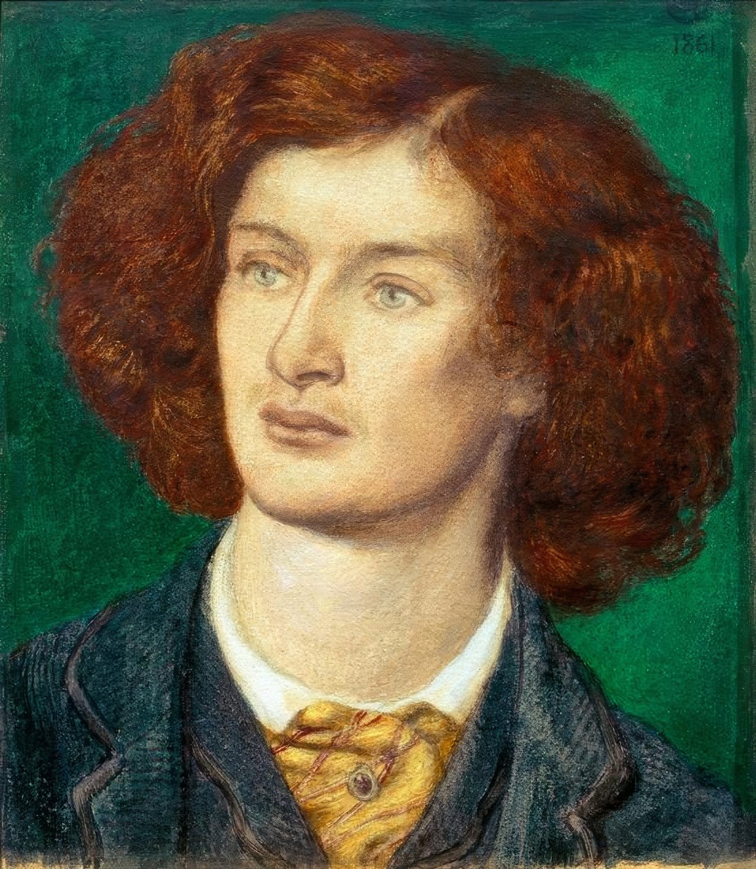 Algernon Charles Swinburne von Dante Gabriel Charles Rossetti