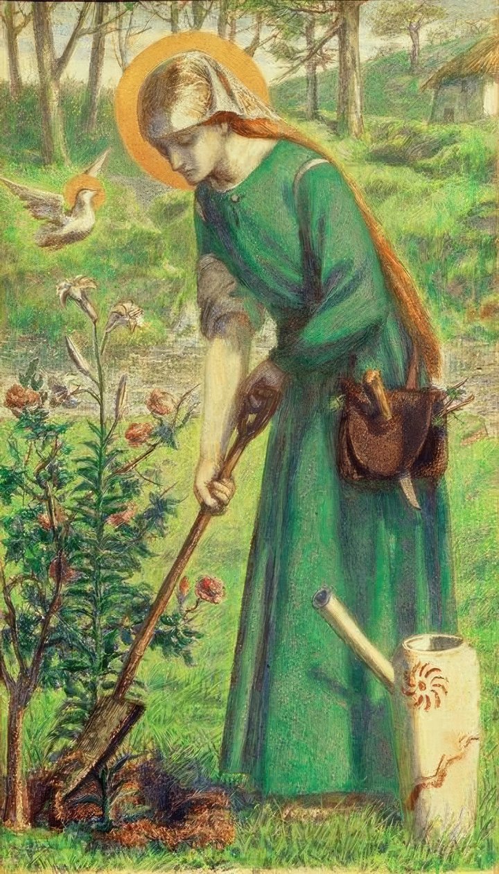 Maria Nazarena von Dante Gabriel Charles Rossetti