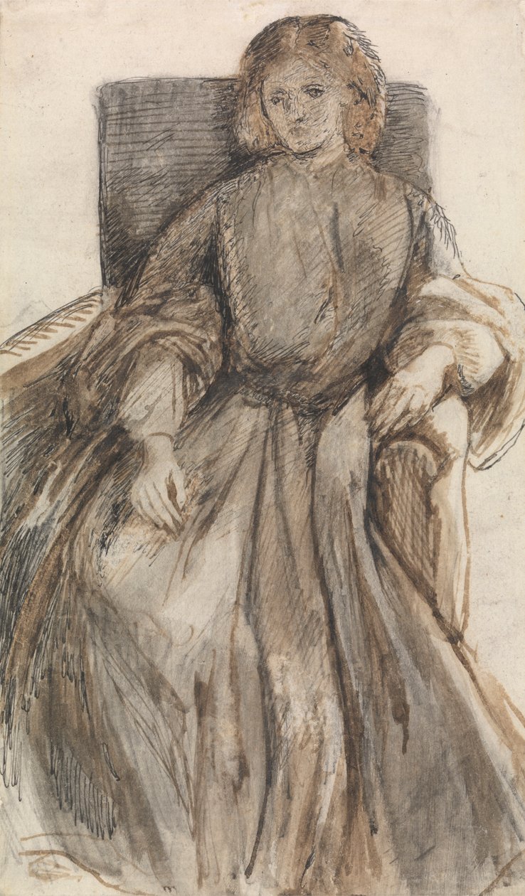 Miss Elizabeth Siddal von Dante Gabriel Rossetti