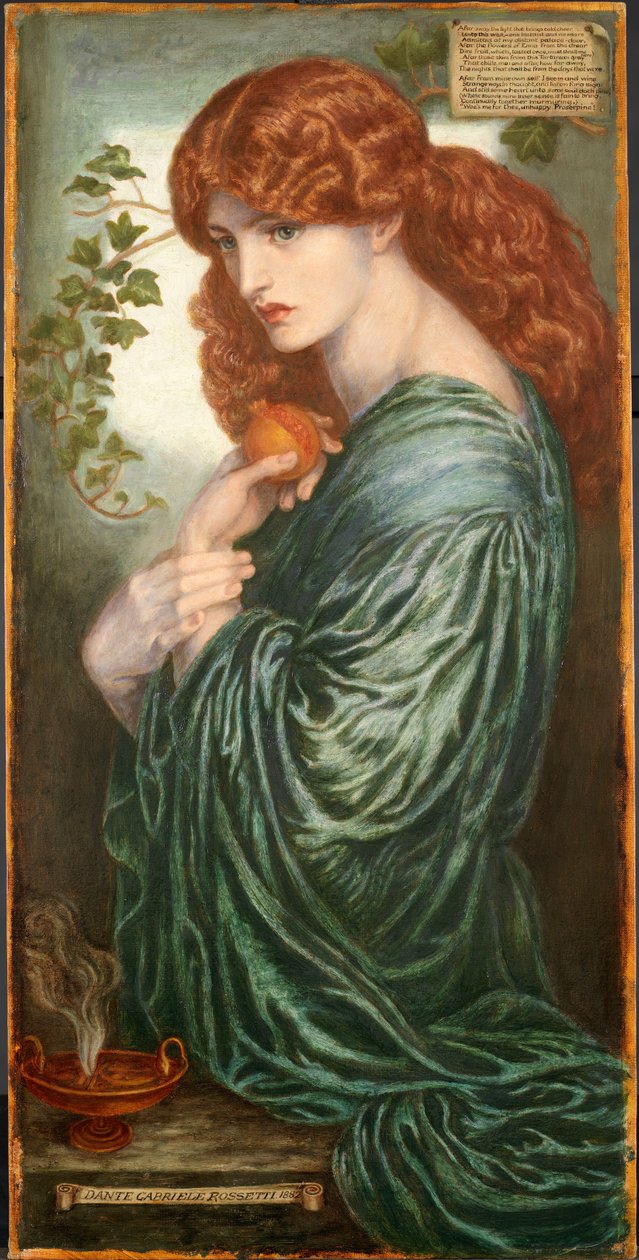 Proserpine von Dante Gabriel Rossetti